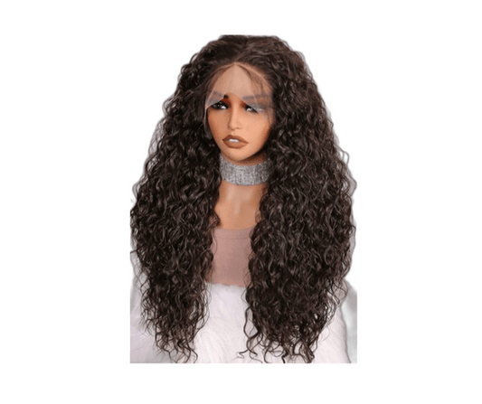 Chocolate Brown Soft Deep Lace Front Wig(human blend) - Upstyled Hair
