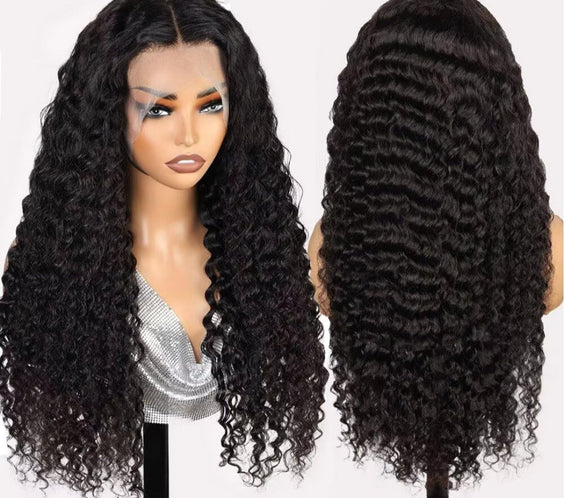 Glueless curly 5*5 top quality wig